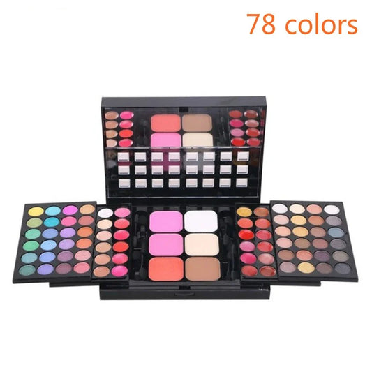 Waterproof Glitter Eyeshadow Palette – Matte & Shimmer (40/74/78 Colors)™