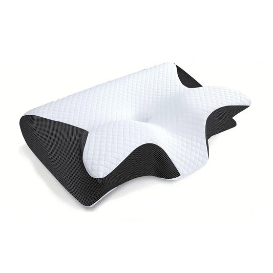 Ergonomic Memory Foam Cervical Pillow – 2-in-1 Orthopedic Neck Support™