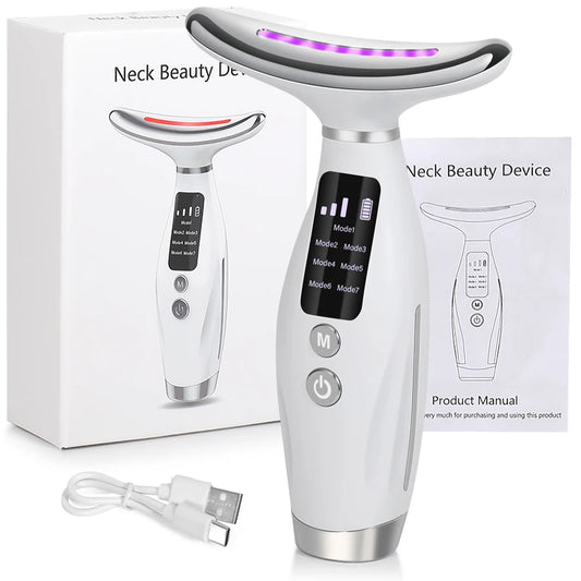 Unique Face & Neck Beauty Device: Vibration Massage for Personal Care and Face Lifting at Home™