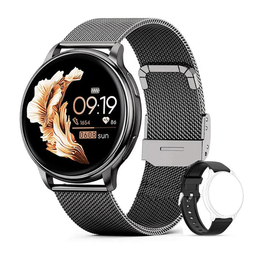 MEVADEN Y22 Women’s Smartwatch – Elegant Bluetooth Call Watch with Custom Dial & Health Tracking™