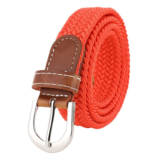 Unisex Elastic Woven Belt – Stylish, Stretchable & Versatile™