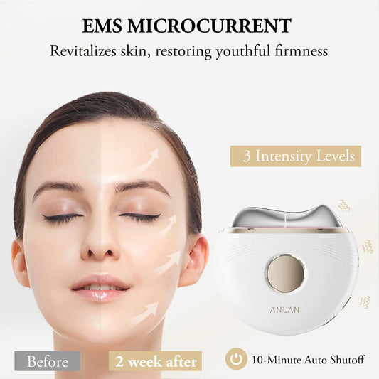 ANLAN EMS Guasha Massager – Face Lifting & Skin Firming Beauty Device™