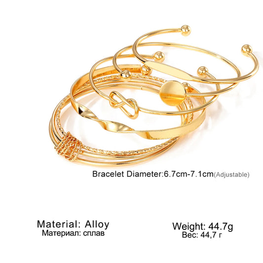 IPARAM Elegant Twist Bracelets – Layered Sparkling Bangles for Women & Couple Gift™