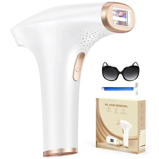 IPL Hair Removal Handset – 999,900 Flashes, Auto & Manual Modes for Smooth Skin at Home™