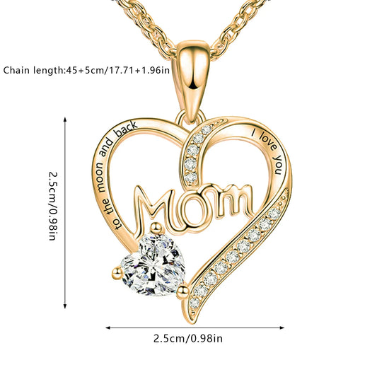 I Love You Heart Pendant Necklace – Mother’s Day Gift Jewelry™