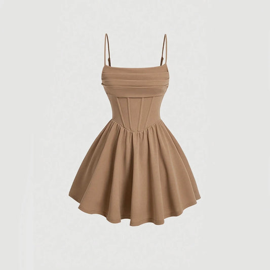 Mia Muse Elegant A-Line Mini Dress – Timeless Chic for Every Occasion™