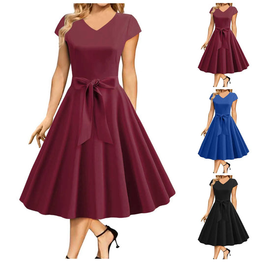 Chic Retro Party Dress for Women – Timeless Elegance for Special Occasions™